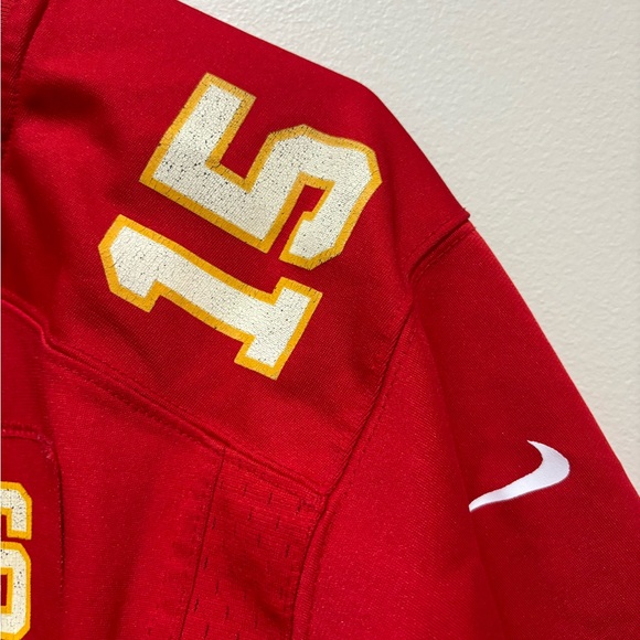 Nike NFL Kansas City Chiefs Patrick Mahomes Official Red Game Jersey Youth L - Picture 12 of 12